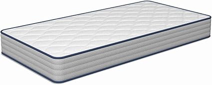TECNOCOLCHÓN Colchón de Cuna Bebé Visco Baby® | Reversible Verano - Invierno | Gran Suavidad | Blanco | Certificados Oeko-Tex® y CertiPUR™ | 120x60x12 cm