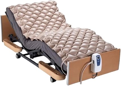 Villaclinic. Colchon antiescaras domus 1, colchon alternante para prevención de ulceras por presión, con motor y colchoneta, para escaras de grado I. Medidas 90x200. Peso maximo 100 kg