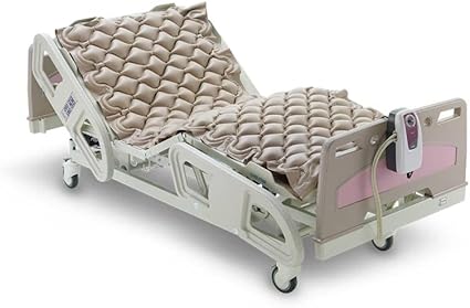 VentadeColchones – Colchón Antiescaras de Aire con compresor para escaras Grado I, 198 x 86 x 6,4 cm, 130 Celdas, PVC Sanitario, Eficacia Terapéutica Domus 1