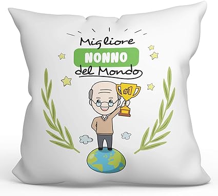 MUGFFINS Almohada Abuelo (en Italiano)